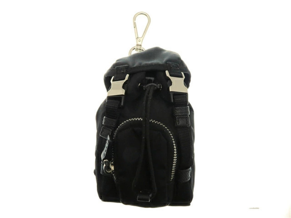 Prada Key Trick Keychain Backpack Black - Picture 5 of 7